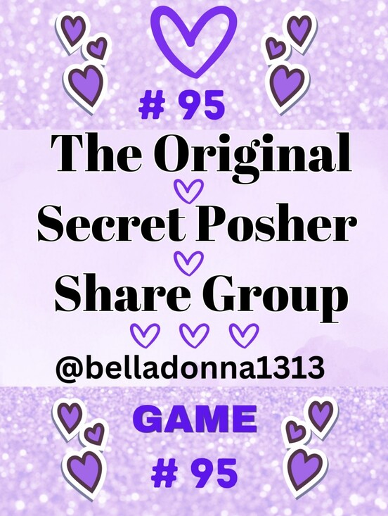 secret posher follow group Other - 08/13/2026 THURS ♥️ NO 95 ♥️ NOW PLAYING ♥️ PLEASE LIKE SHARE TAG THIS LISTING